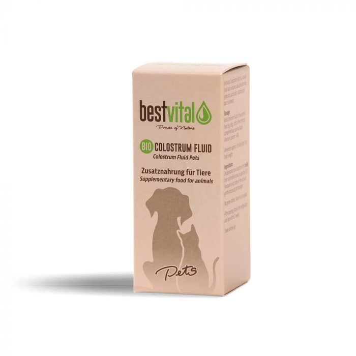 Bestvital® BIO Colostrum Fluid für Ihr Tier Packung